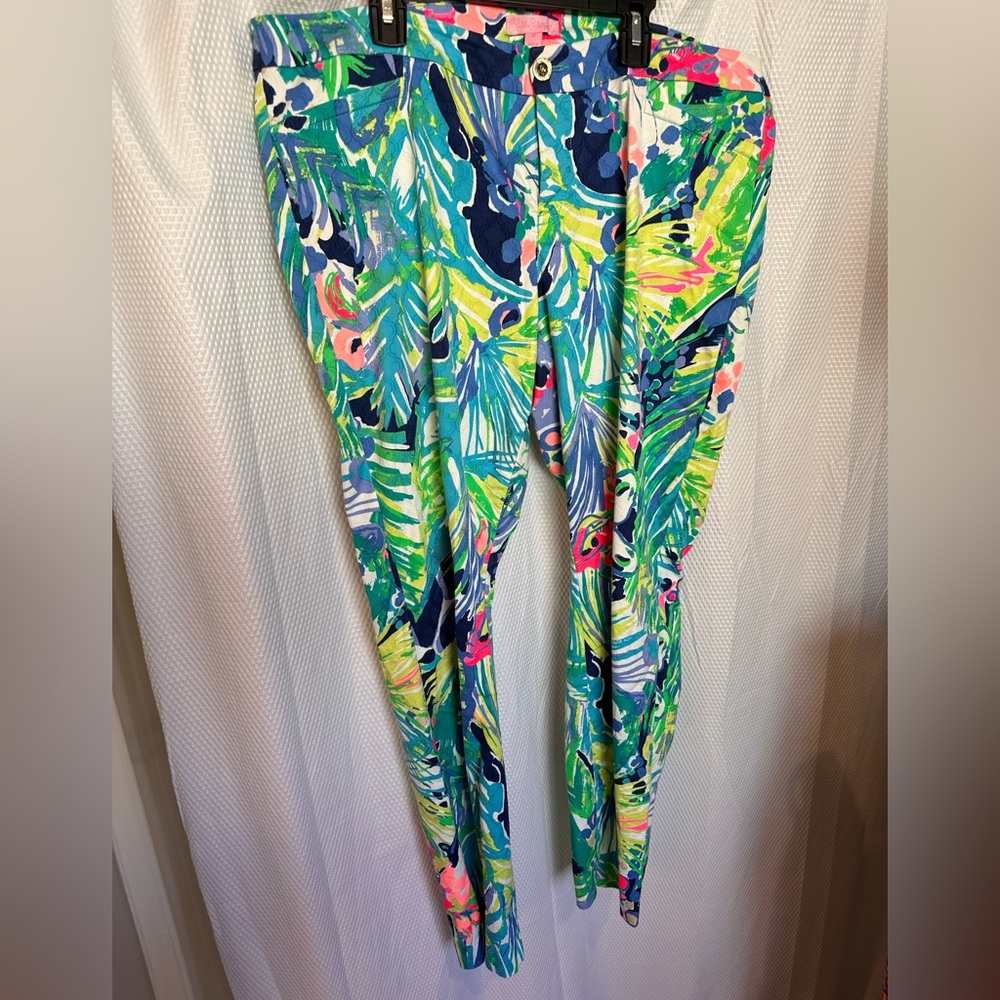 Lilly Pulitzer Kelly pants size 14
